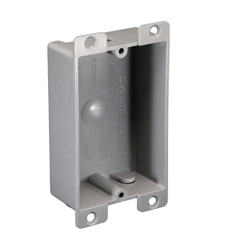 electrical outlet shallow box|switch mounted in shallow box.